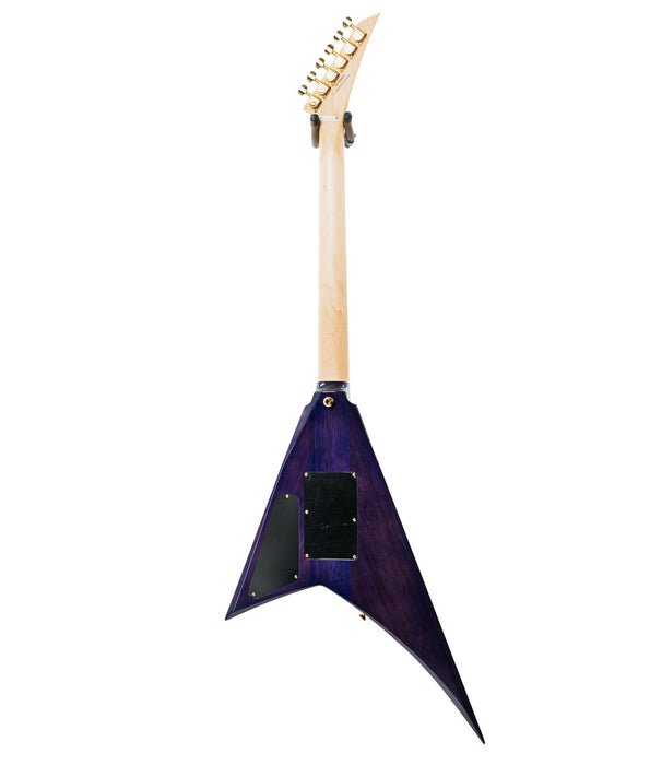 Pre-Owned Jackson Pro Series Rhoads RR24Q Electric Guitar - Transparent Purple | Used