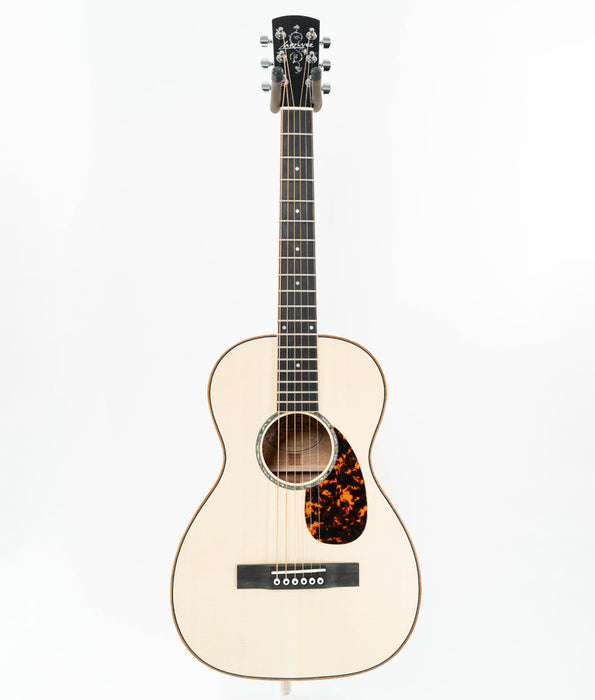 Larrivee P-09 Moon Spruce/Silver Oak Parlor Acoustic Guitar - Koa Binding & Vine Headstock | New