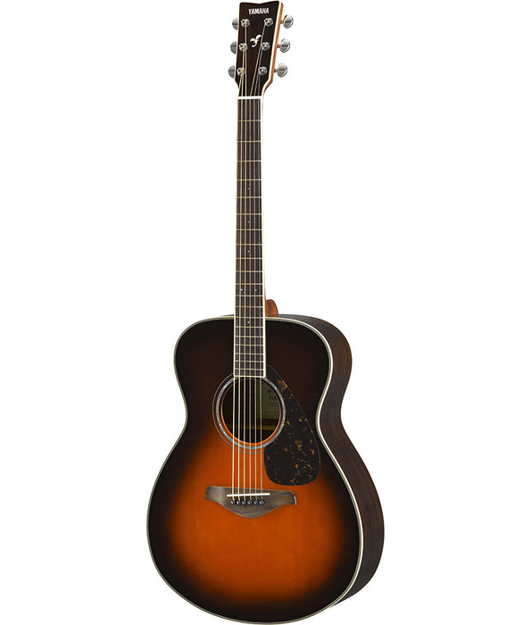 Yamaha FS830 Small Body Spruce/Rosewood Acoustic Guitar - Tobacco Brown Sunburst | New