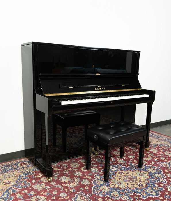 Kawai 51” K500 Upright Piano | Polished Ebony | SN: 2737011 | Used