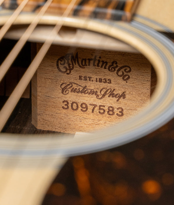 Martin Custom Shop Dreadnought European Spruce/Ziricote Pale Moon Ebony Acoustic Guitar | New