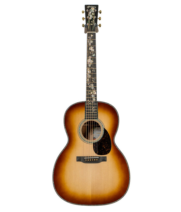 Martin O'ahu K-42 Hibiscus Acoustic Guitar - Spruce/Koa, Dark Toasted Burst | New