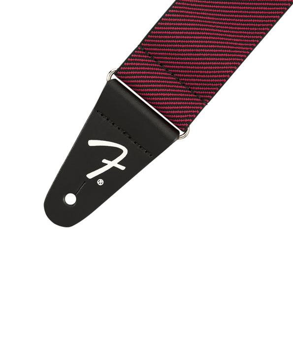 Fender WeighLess 2" Guitar Strap - Red Tweed