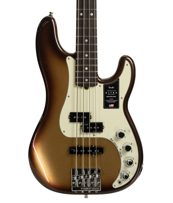 Fender American Ultra Precision Bass, Rosewood Fingerboard - Mocha Burst