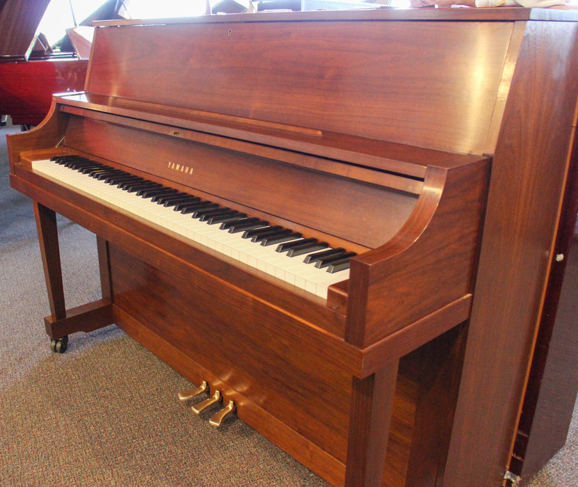 Yamaha P22 Dark Walnut Studio Piano w/ bench