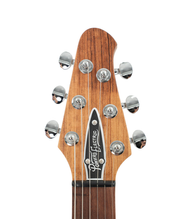 Powers Electric A-Type Select Maple Top Electric Guitar FF42/Hardtail - Pale Ale