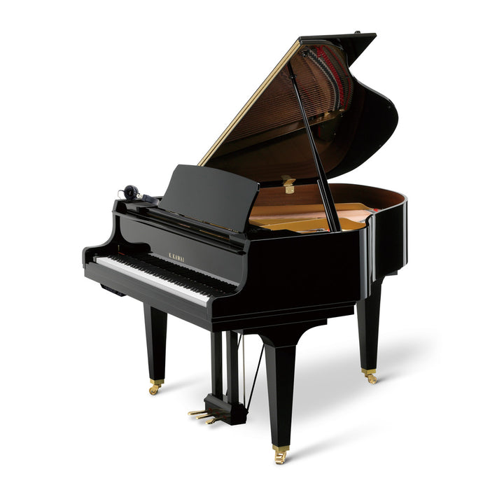 Kawai 5'0" GL-10 ATX4-Hybrid Grand Piano | Polished Ebony