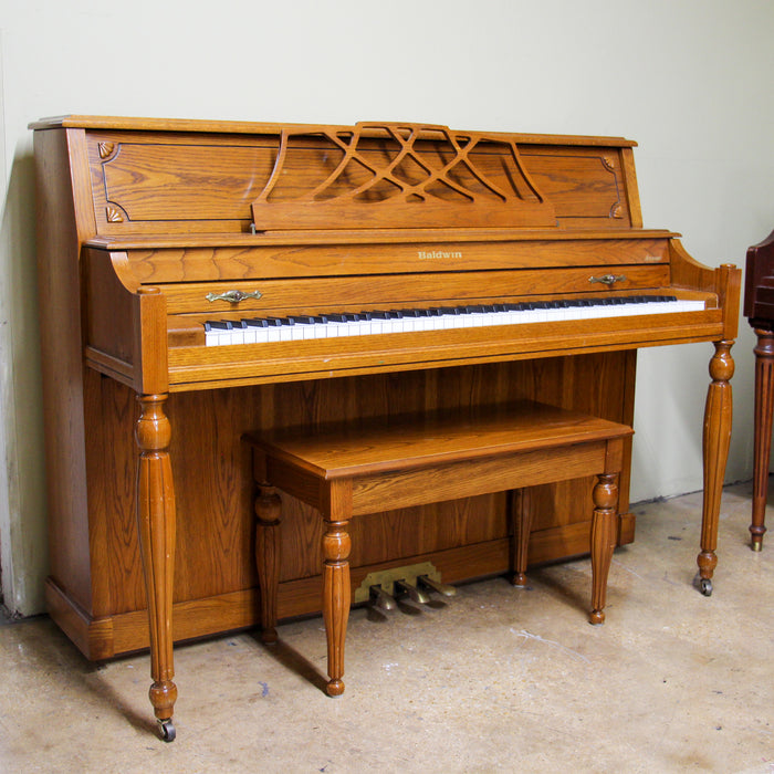 Baldwin 48" Acrosonic Oak Console Piano