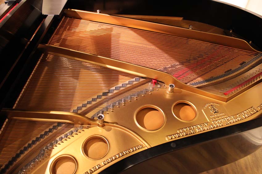 1920 Steinway 5'11" Model O Grand Piano | Satin Ebony | SN: 196535 | Used-Alamo Music Center