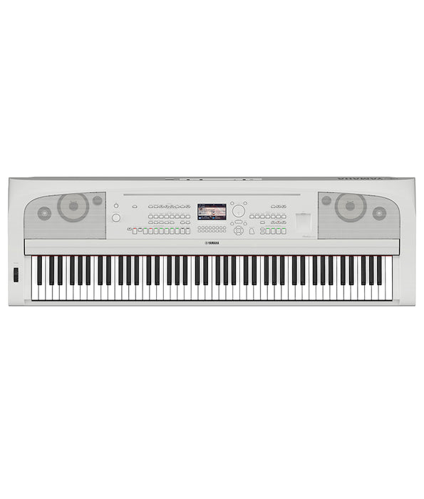 Yamaha DGX-670 88-key, Portable Grand Piano - White