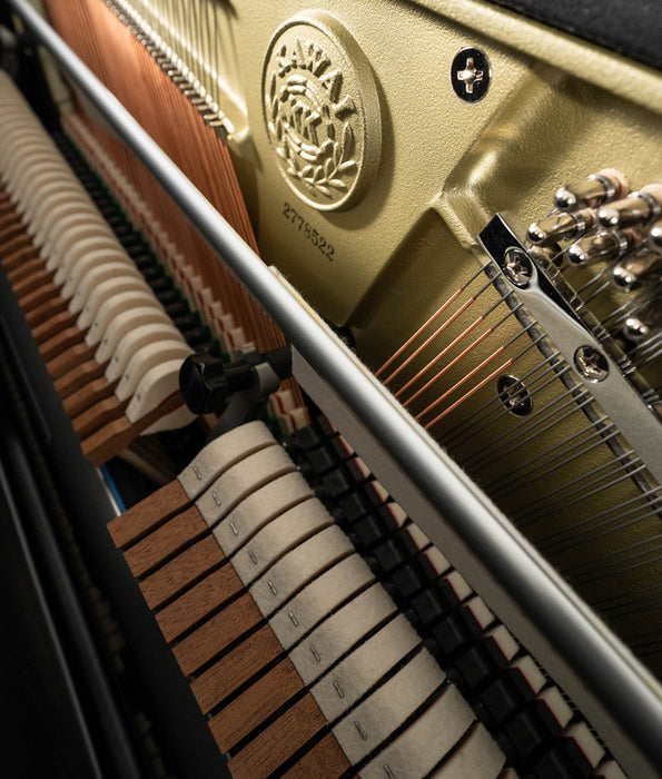 2023 Kawai K300 Upright Piano in Polished Ebony | Serial No. 2778522 | Used