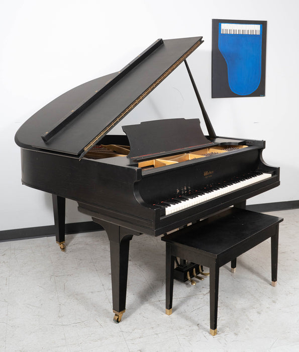 Weber Grand Piano | 5'0" | Satin Ebony | Serial No. 78198 | Used