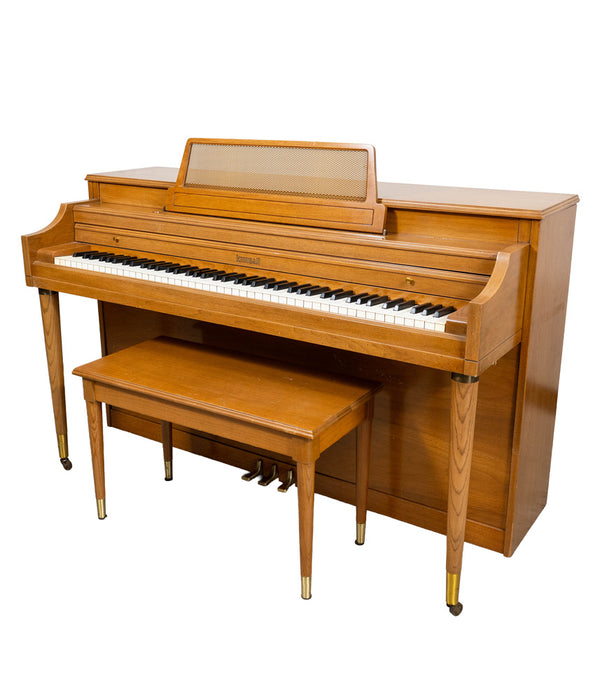 Kimball Spinet Upright Piano (1958) | Oak | Used