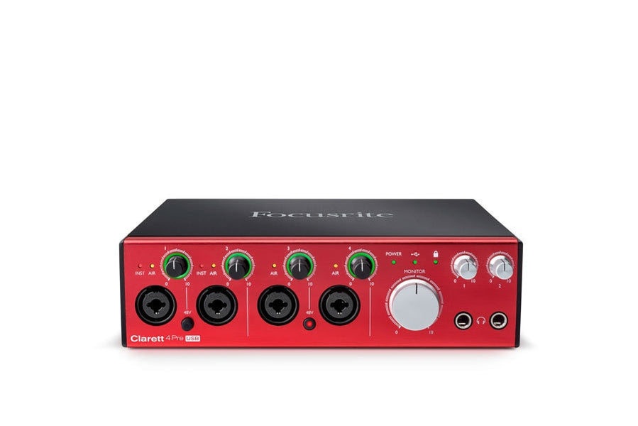 「値下げ」Focusrite Clarett 4Pre フォーカスライト Focusrite Clarett+ 4Pre オ−ディオインターフェイス 18IN 8OUT