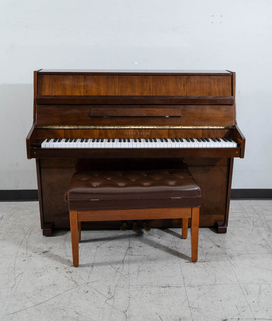 Young Chang E101 Upright Piano (1988)  | Polished Mahogany | Serial No. 1326717 | Used
