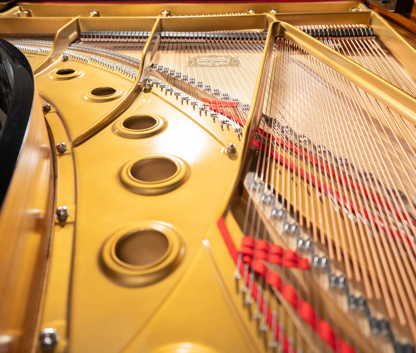 Yamaha C7 Grand Piano (1989) | 7'4"| Polished Ebony | Professionally Refurbished