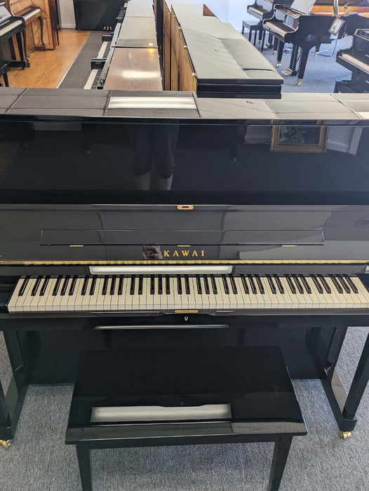 Kawai 51” K500 Upright Piano | Polished Ebony | SN: 2738391