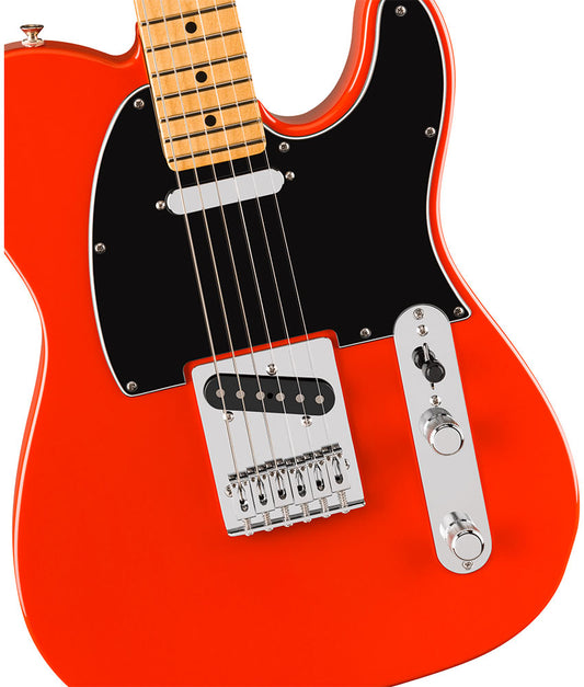 Fender Player II Telecaster Electric Guitar, Maple Fingerboard - Coral Red | Used