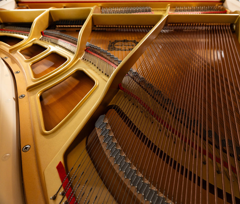 Yamaha GH1 Grand Piano | Satin White | SN: B5888310 | Used