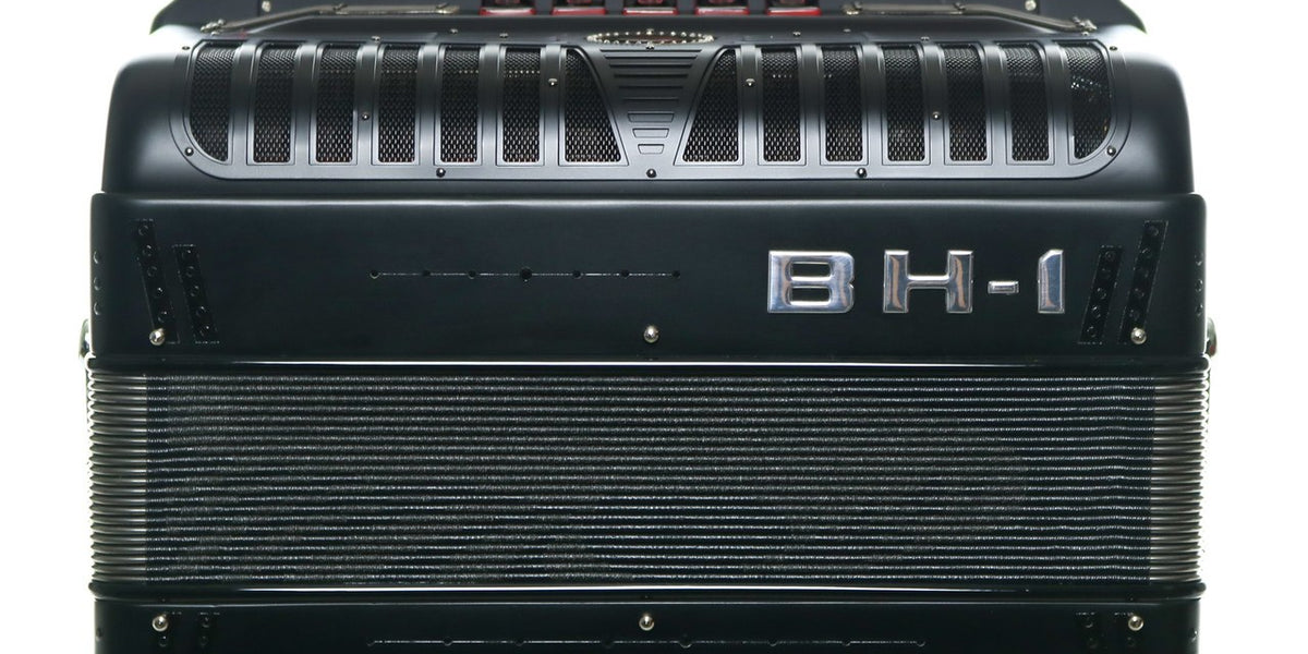 Pre-Owned Hohner Anacleto BH-1 Black Hawk 5-Switch GCF Accordion