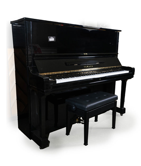 Yamaha U3H Upright Piano (1977) | Polished Ebony | 52" | Used