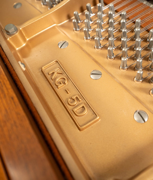 1985 Kawai KG-5D Grand Piano | Satin Walnut | 6'8" | Serial No. 1613057 | Used
