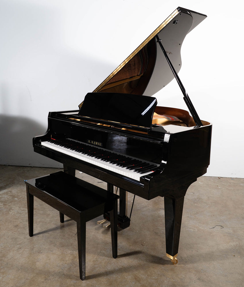 Kawai GL-10 Grand Piano (2023) | Polished Ebony | 5'0" | Serial No. F200465 | Used