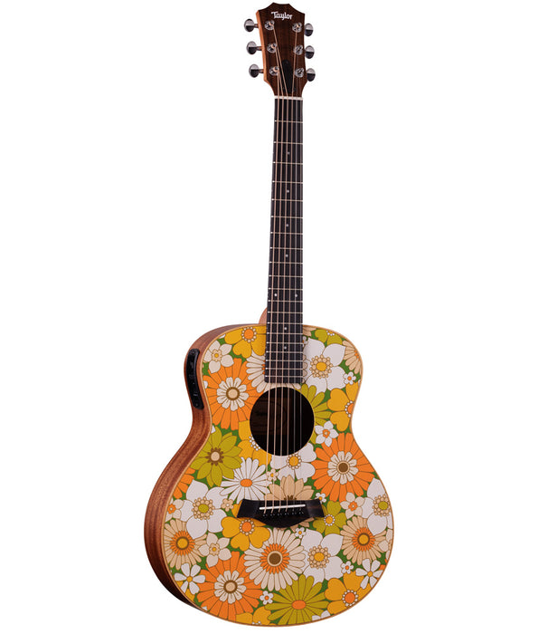 Taylor GS Mini-e Special Edition Spruce/Sapele Acoustic-Electric Guitar - Floral Green | New