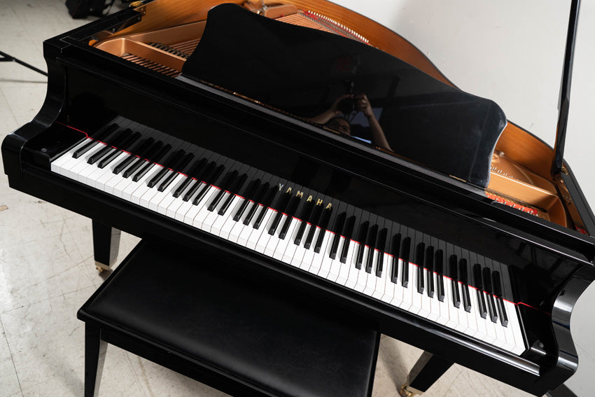 Yamaha A1 Grand Piano (1996) with Silent System | Polished Ebony | Used