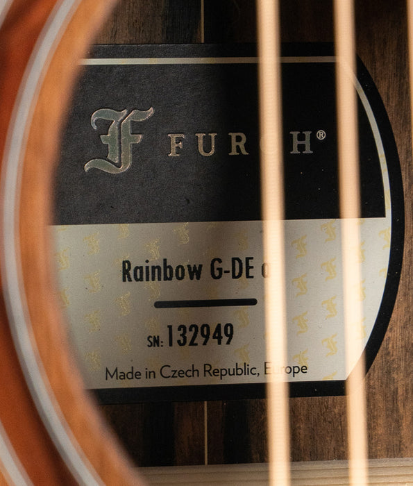 Pre-Owned Furch Rainbow G-DEa Sinker Redwood / Exotic African Ebony Acoustic Guitar | Used