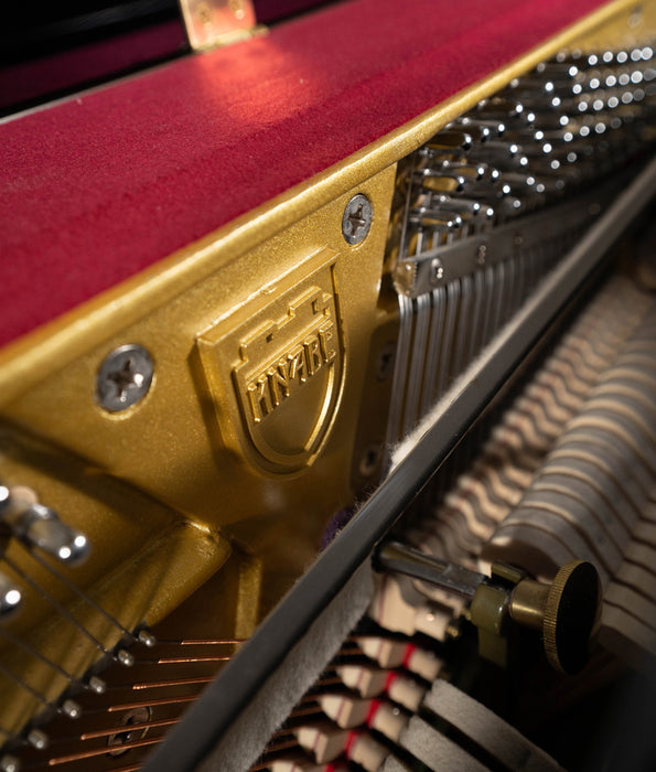 2012 Knabe WMV-245 Upright Piano | Polished Ebony | 43" | Serial No. IKLKU1083 | Used