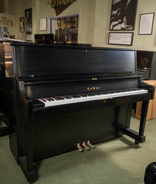 UTSA 2023 Kawai ST-1 Institutional Studio Upright Piano |Satin Ebony| 46"| Serial No. F192990 | Used