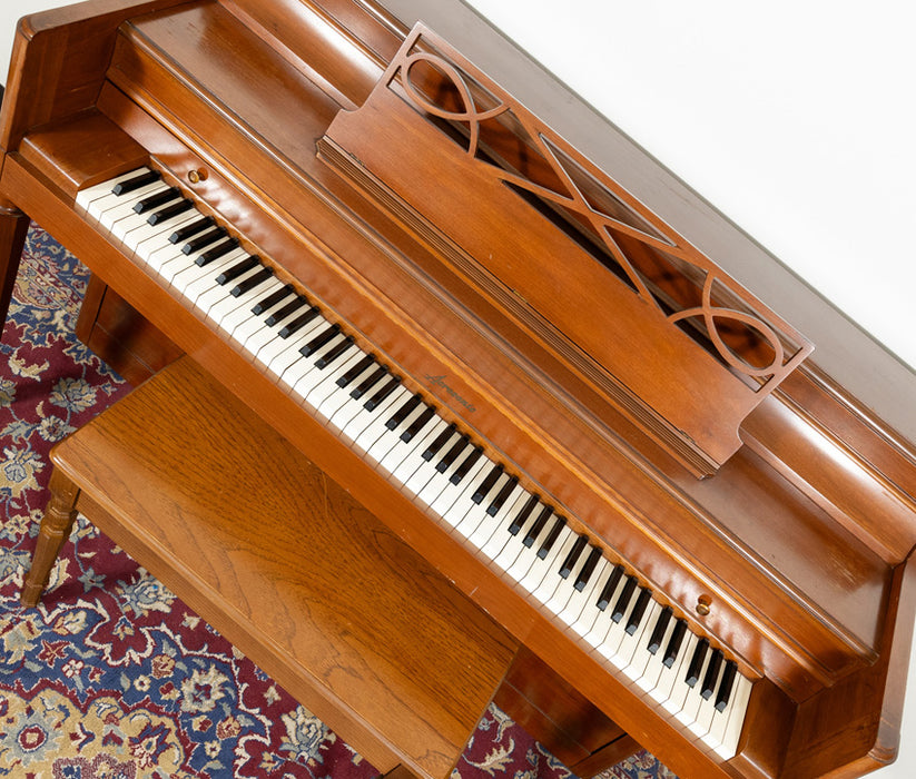Baldwin Acrosonic Upright Piano | Satin Walnut | SN: 708751 | Used