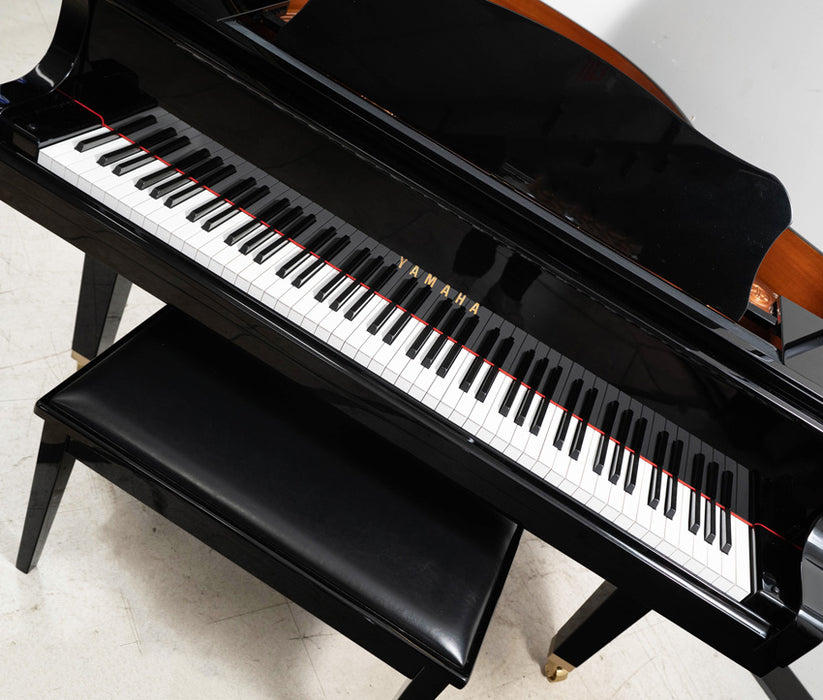 Yamaha GB1KPE Grand Piano | Polished Ebony | 2018 | Used