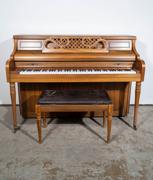 Kimball Upright Piano | Satin Walnut | Serial no. B24983 | Used