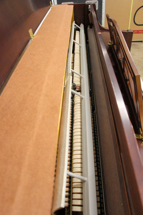 Bergmann by Young Chang Queen Anne Dark Cherry Upright Piano