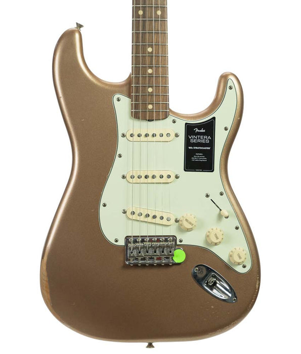 Fender Vintera Road Worn '60s Stratocaster, Pau Ferro Fingerboard, Firemist Gold