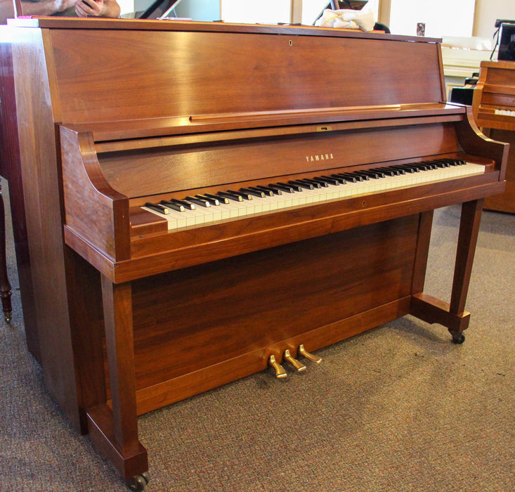 Yamaha P22 Dark Walnut Studio Piano w/ bench