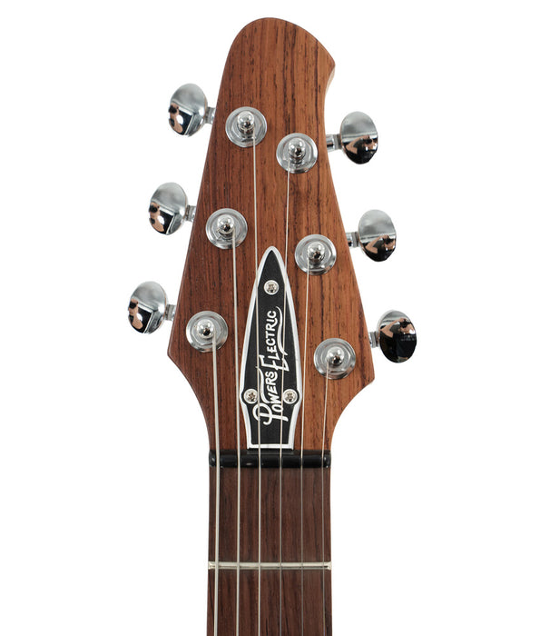 Powers Electric A-Type Electric Guitar - Wild Honey Burst | New