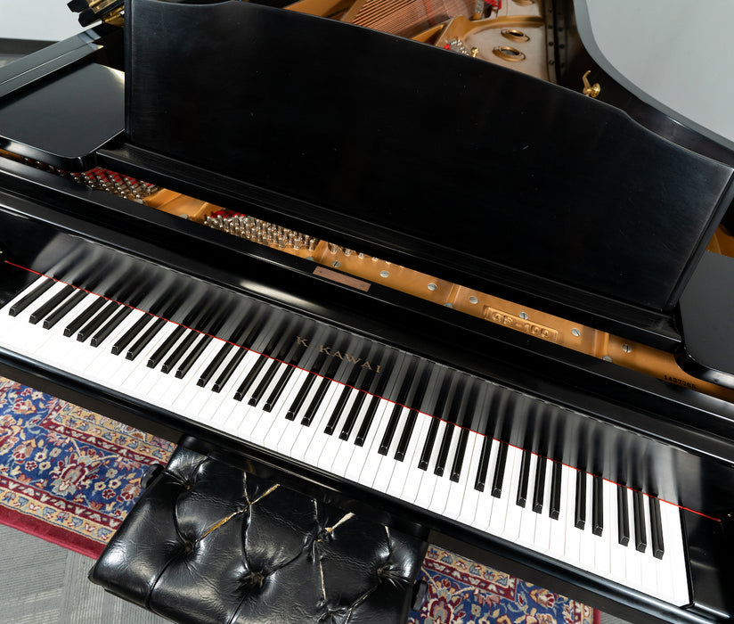 1983 Kawai 9'0" GS-100 Grand Piano | Ebony | SN: 1437765 | Used