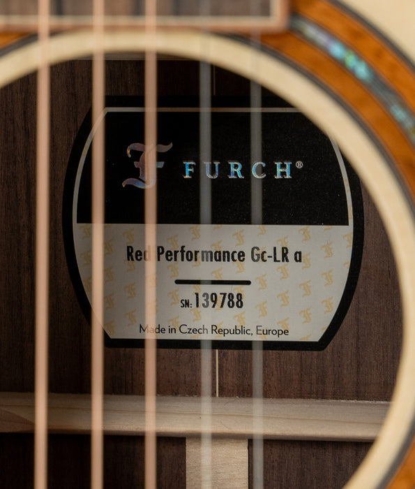 Furch Red Performance Gc-LR a Spruce/Rosewood Acoustic-Electric Guitar | New