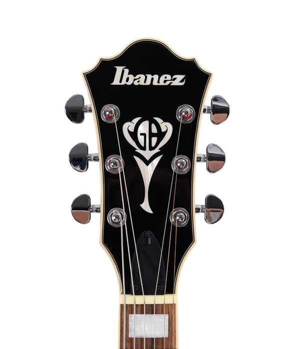 Pre-Owned Ibanez George Benson Signature GB10EM Electric Guitar - Jet Blue Burst | Used