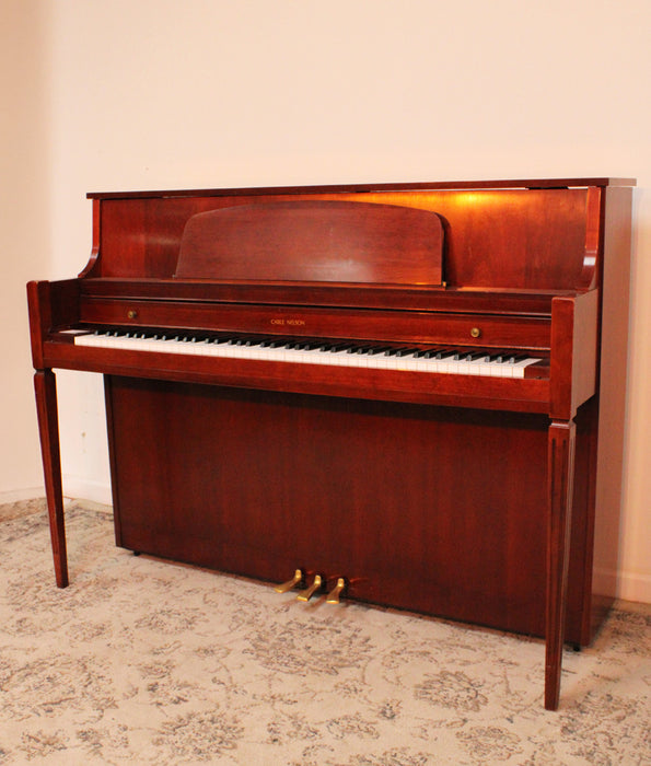 1958 Cable-Nelson 44.5" CN M450 Upright Piano | Satin Mahogany | SN: 283272 | Used