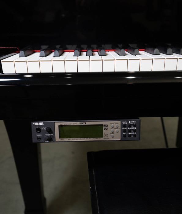 Yamaha C6 Grand Piano with Player System (1996) | Polished Ebony | Serial No. 5459587 | Used