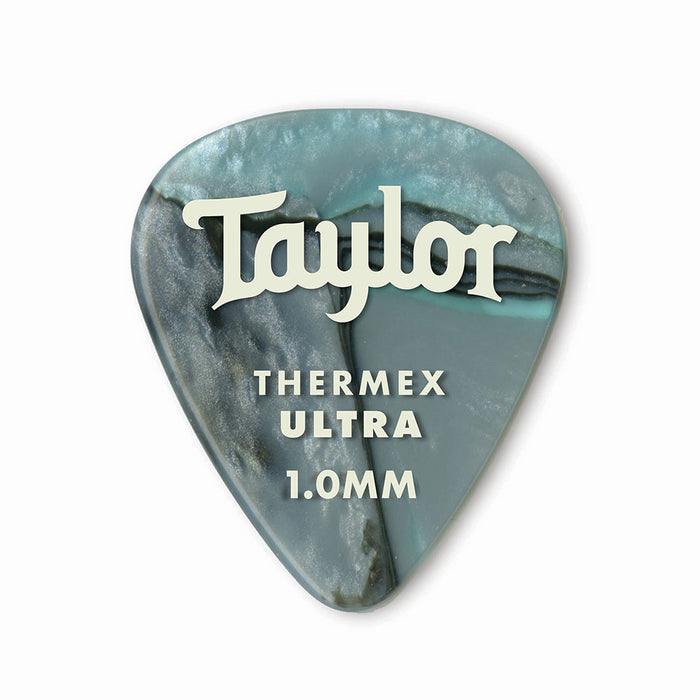 Taylor Premium Darktone 351 Thermex Ultra Picks, 1.0mm 6-pack - Abalone