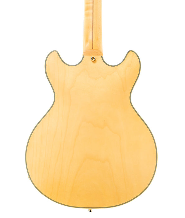 Pre-Owned D'Angelico Deluxe Mini DC Semi-Hollow Electric Guitar - Satin Honey | Used