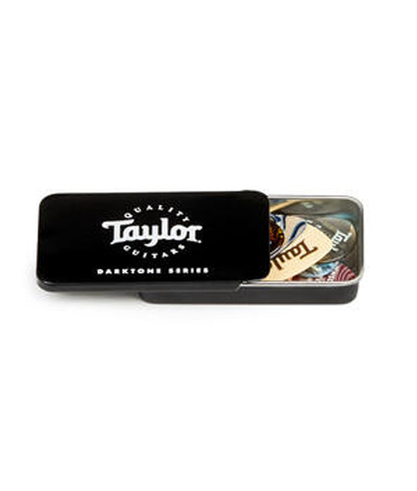 Taylor Darktone Slide Top Pick Tin