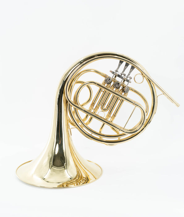 Pre-Owned Mendini MFH-20 Single Key of F Brass French Horn | Used