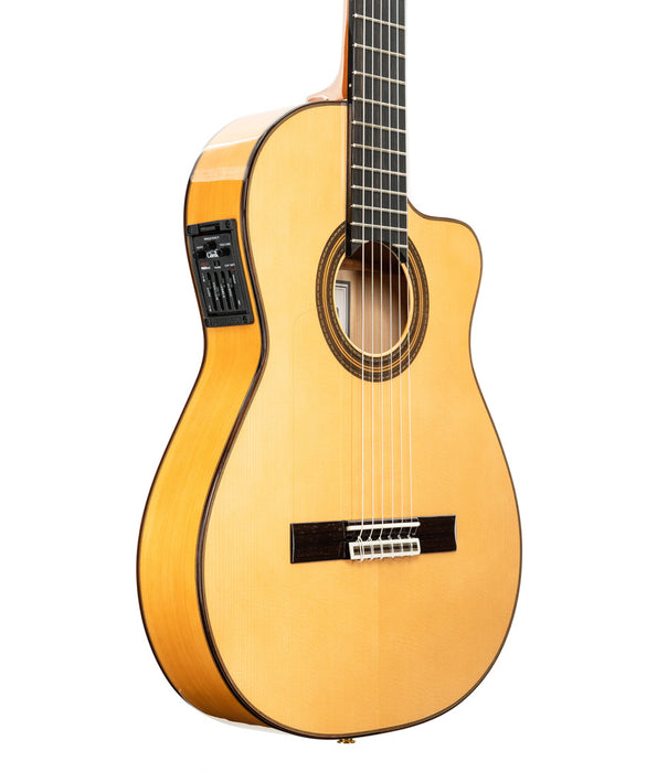 Classical Guitars, Cordoba, Cordoba Fusion 5 Limited Spruce/Bocote Nylon  String Classical Guitar, Natural