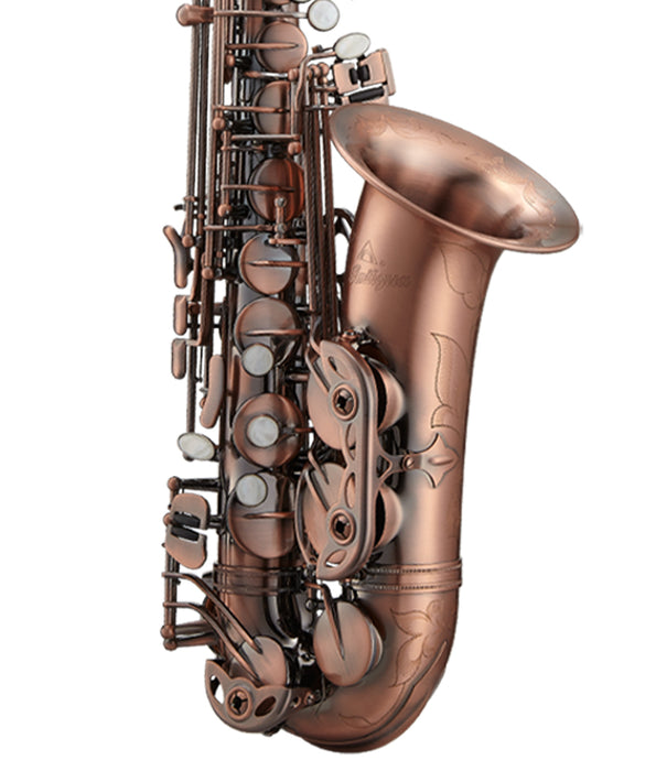 Antigua Winds PowerBell AS4248 Eb Alto Saxophone - Vintage Copper